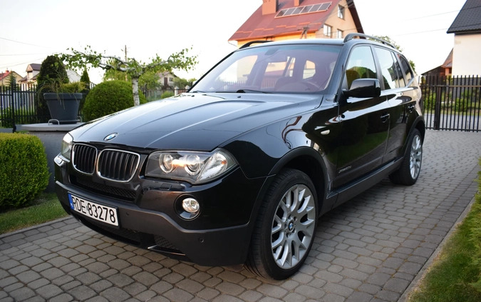 BMW X3 cena 35500 przebieg: 220000, rok produkcji 2009 z Dębica małe 704